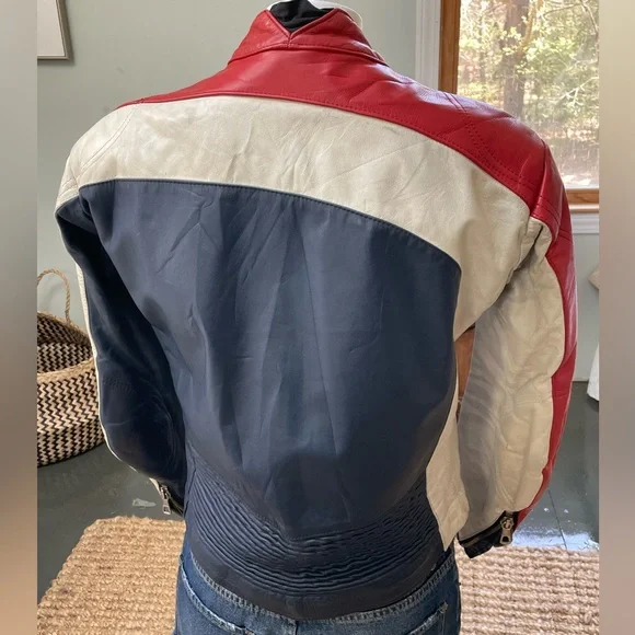 Vintage Leather Motorcycle Jacket - Picture 3 of 12